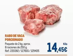 Oferta de Rabo De Vaca Porcionado por 14,45€ en Makro