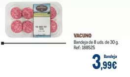 Oferta de Vacuno por 3,99€ en Makro