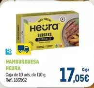 Oferta de Heura - Hamburguesa por 17,05€ en Makro