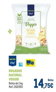 Oferta de Free - Bocados Natural Veggie por 14,75€ en Makro