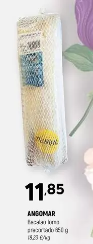 Oferta de Angomar - Bacalao Lomo Precortado por 11,85€ en Coviran