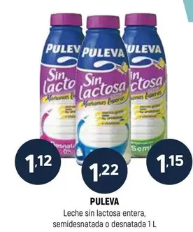 Oferta de Puleva - Leche Sin Lactosa Entera por 1,22€ en Coviran