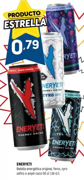 Oferta de Estrella - ENERVETI por 0,79€ en Coviran