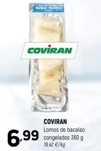 Oferta de Coviran - Lomos De Bacalao Congelados por 6,99€ en Coviran
