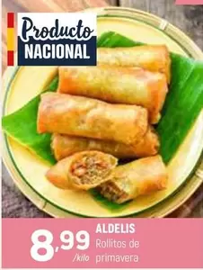 Oferta de Aldelis - Rollitos De Primavera por 8,99€ en Coviran