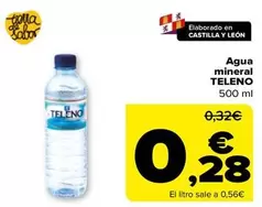 Oferta de Teleno - Agua Mineral por 0,28€ en Carrefour