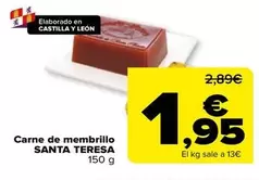 Oferta de Santa Teresa - Carne De Membrillo por 1,95€ en Carrefour