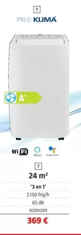 Oferta de PR Klima - Aire Acondicionado Portátil 3 En 1 por 369€ en BAUHAUS