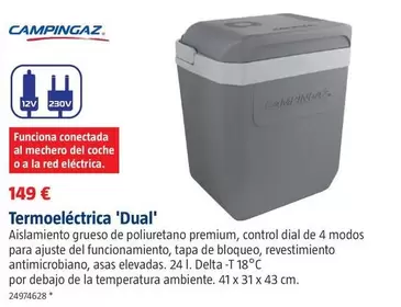 Oferta de Campingaz - Termoelectrica 'Dual' por 149€ en BAUHAUS
