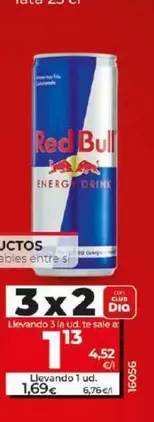 Oferta de Red Bull - Original Lata 25 Cl por 1,69€ en Dia