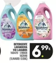 Oferta de Lavandera - Detergente  110 Lavados por 6,99€ en Family Cash