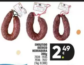 Oferta de Herradura - Embutido Iberico por 2,49€ en Family Cash