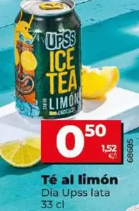 Oferta de Dia Upss - Té Al Limón  por 0,5€ en Dia