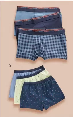 Oferta de Pack 3 Bóxer Punto S-2xl O Tela S-3xl Hombre por 14,99€ en Carrefour