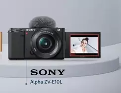 Oferta de Sony - Alpha ZV-E10L en Movistar
