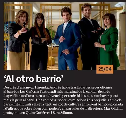 Oferta de Al Otro Barrio en Movistar