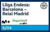 Oferta de Lliga Endesa/ Barcelona - Reial Madrid en Movistar