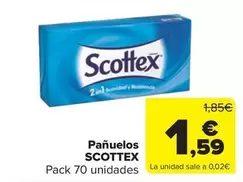 Oferta de Scottex - Pañuelos por 1,59€ en Carrefour Market