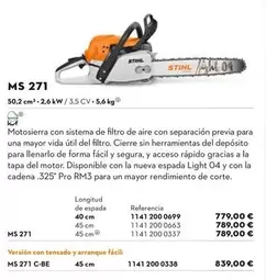Oferta de Ms 271 por 779€ en STIHL