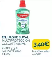 Oferta de Colgate - Enjuague Bucal por 3,4€ en Supermercados La Despensa