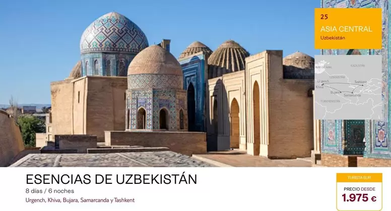 Oferta de Esencias De Uzbekistán en Tui Travel PLC