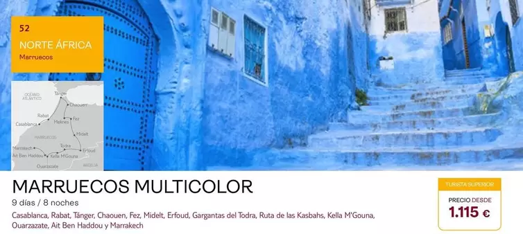 Oferta de Casablanca - Marruecos Multicolor por 1115€ en Tui Travel PLC