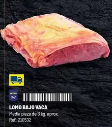 Oferta de Chef - Lomo Bajo Vaca en Makro