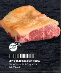 Oferta de Lomo Bajo Vaca Sin Hueso en Makro