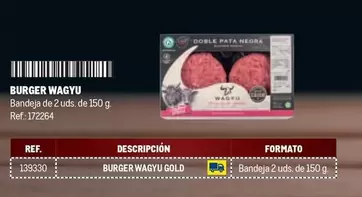 Oferta de Gold - Burger Wagyu en Makro