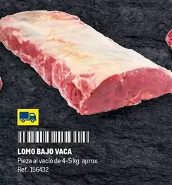 Oferta de Lomo Bajo Vaca en Makro