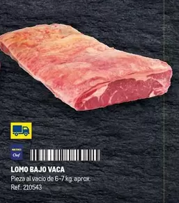 Oferta de Chef - Lomo Bajo Vaca en Makro
