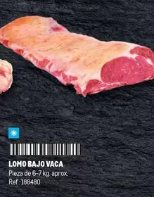 Oferta de Lomo Bajo Vaca en Makro