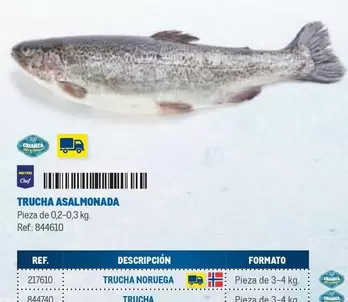 Oferta de Chef - Trucha Asalmonada en Makro