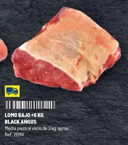 Oferta de Black angus - Lomo Bajo +6 Kg Black Angus en Makro