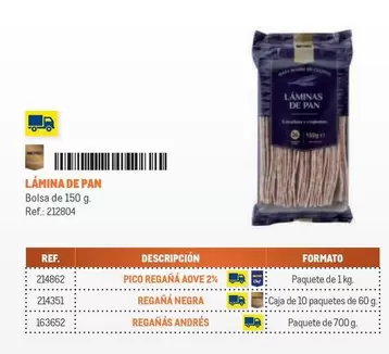 Oferta de Pico - Lamina De Pan en Makro