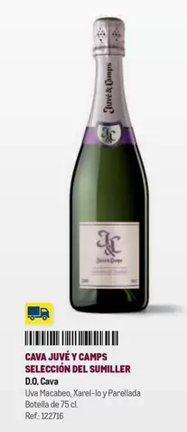 Oferta de Cava Juvé Y Camps Selección Del Sumiller D.o. Cava por 12,7€ en Makro