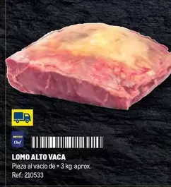 Oferta de Chef - Lomo Alto Vaca en Makro