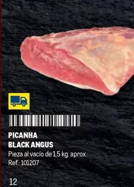 Oferta de Black angus - Picanha en Makro