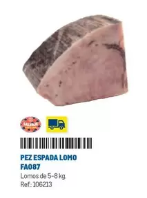 Oferta de Salvaje - Lomo De Peco Espada Lomo en Makro