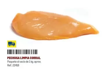 Oferta de Pechuga Limpia Corral en Makro