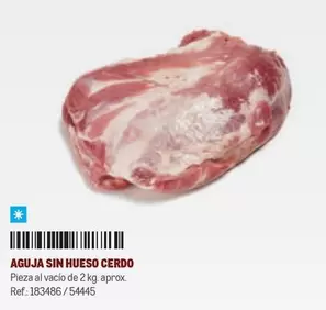 Oferta de Aguja Sin Hueso Cerdo en Makro