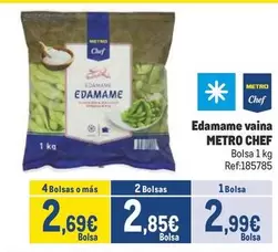 Oferta de Chef - Edamame Vaina por 2,99€ en Makro