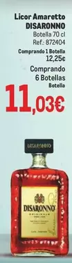 Oferta de Disaronno - Licor Amaretto por 11,03€ en Makro