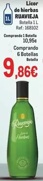 Oferta de Ruavieja - Licor De Hierbas por 9,86€ en Makro