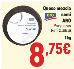 Oferta de Aro - Queso Mezcla Semi por 8,75€ en Makro