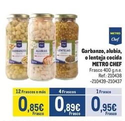 Oferta de Garbanzo, Alubia, O Lenteja Cocida por 0,95€ en Makro
