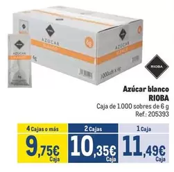Oferta de Rioba - Azúcar Blanco por 11,49€ en Makro