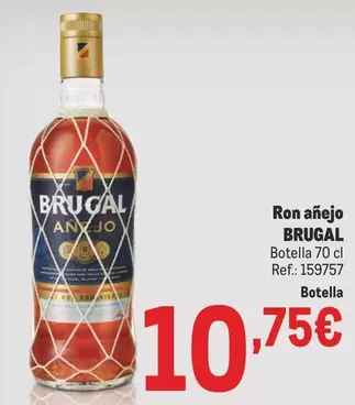 Oferta de Brugal - Ron Anejo por 10,75€ en Makro