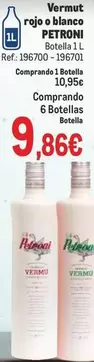Oferta de Blanco - Vermut Rojo por 9,86€ en Makro