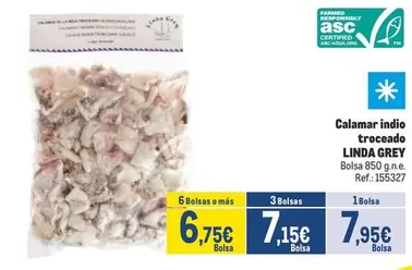 Oferta de Calamar Indio Troceado por 7,95€ en Makro
